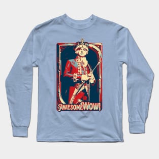 pop art hamilton king george Long Sleeve T-Shirt